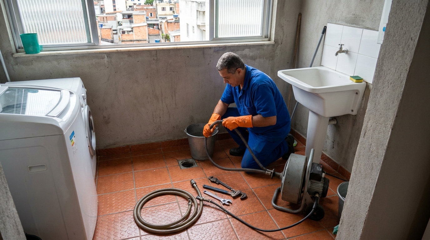 Limpeza Profunda de Ralos em Gravataí‑RS